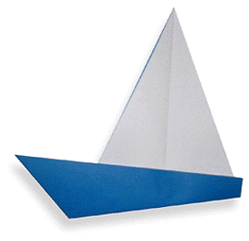 手工折纸船怎么折